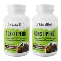 NaturalSlim Constipend bottle with capsules for gentle constipation relief and regularity