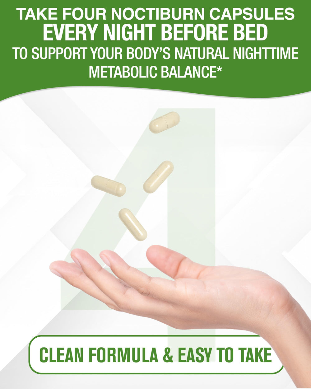 NaturalSlim NoctiBurn packaging on a bedside table, denoting easy nightly integration.