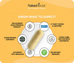 Sustainable beekeeping imagery linked with NaturaNectar packaging.