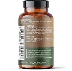 Nature Captured H Pylori Control pills closeup highlighting capsule texture