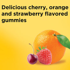Nature Made Calcium Adult Gummies pack of 3 shown for long-lasting supply.