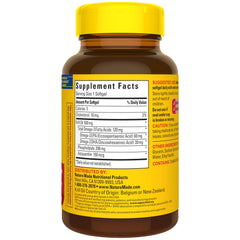 Nature Made Heart Health Krill Oil 500mg bottle for daily omega-3 balance.
