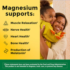 Nature Made label detail for Vitamin C and Magnesium L-Threonate