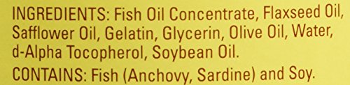 Nature Made triple omega 3 6 9 bottle front ready for daily use