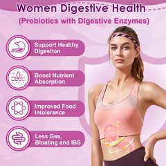 Nature Target Probiotics for Women cranberry hibiscus visualization for urinary and vaginal health