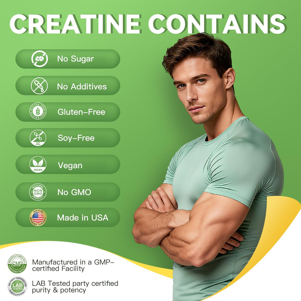 Nature Whisper 5000mg per serving creatine supports endurance