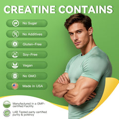 Nature Whisper 5000mg per serving creatine supports endurance