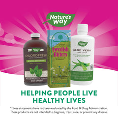 Nature Works Swedish Bitters dietary supplement for digestion and balance.