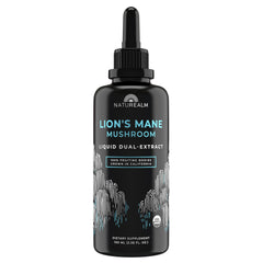 Naturealm Lion’s Mane tincture bottle for focused daily use