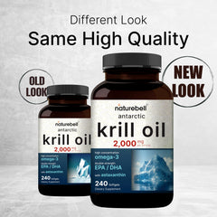 Label close-up reveals EPA 240 mg and DHA 160 mg per serving.