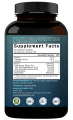 Serving size guide on bottle for daily use.