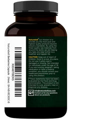 NatureBell Berberine 500mg capsule close-up emphasizes high-quality extract.
