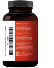 NatureBell CoQ10 300mg bottle in home setting supports everyday vitality