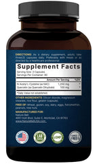 NatureBell NAC with Quercetin 2 Pack bottle on a store shelf for household use.