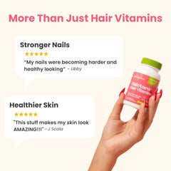 Naturenetics HairAnew label detail highlights 11 ingredients and clear dosage information