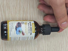 NaturePlanet Black Seed Oil closeup reveals rich texture and depth