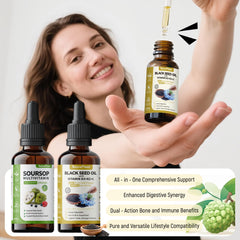 NaturePlanet Black Seed Oil Drops dispense focuses on convenient drop usage