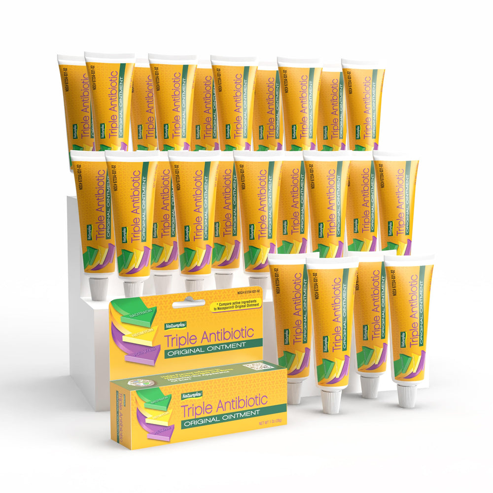 Natureplex triple antibiotic ointment 1 oz tube for quick minor wound care