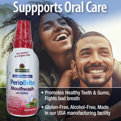 Pack of two Nature's Answer PerioBrite bottles for home use.