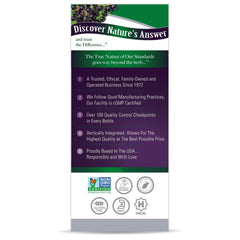 Nature's Answer Sambucus Elderberry Syrup dropper ensures precise servings.
