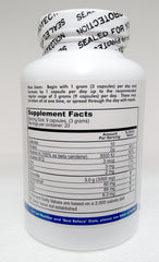 Nature's Balance chlorella capsules close-up highlighting chlorophyll-rich nutrients for vitality.