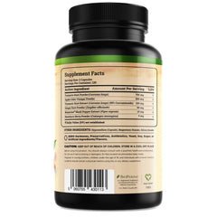 Nature's Base turmeric-ginger daily-use ritual suggesting taking with meals.