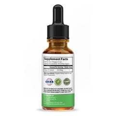 Nature's Beneficials organic hemp oil 1oz bottle highlighting premium extraction