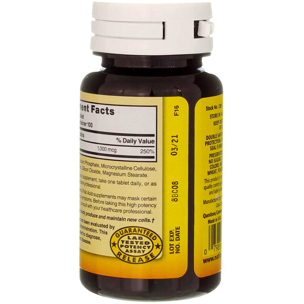 Nature's Blend tablet features uniform shape with smooth finish.
