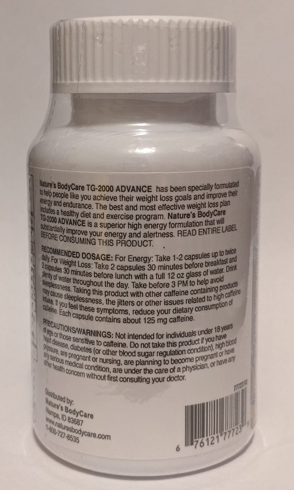 Nature's BodyCare TG-2000 Advance usage scene with an active lifestyle and energy.