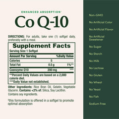 Person using Nature’s Bounty CoQ10 as part of daily routine.
