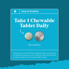 Natures Craft daily routine after brushing with mint lozenges.