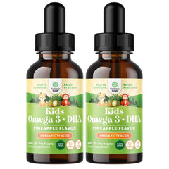 Natures Craft Kids DHA Drops bottle front view for easy daily use