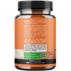 Natures Craft L-Tyrosine ingredient close-up highlighting focus and mood support potential.