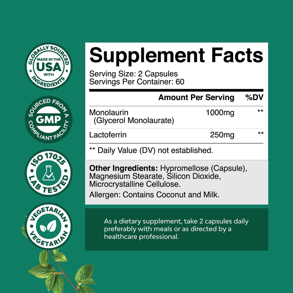 Nature's Craft label close-up highlighting clean sourcing and ingredients