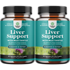 Natures Craft Liver Cleanse bottle promotes daily liver support.