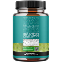 Natures Craft Liver Cleanse label showing non-GMO botanicals