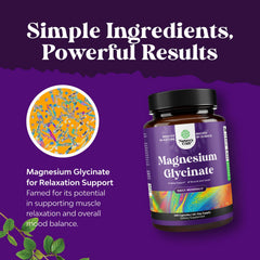 Natures Craft Magnesium Glycinate vegan capsules for daily use