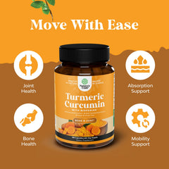 Detail of turmeric root extract powder used in Natures Craft supplement
