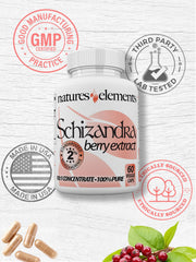 Made in USA facility where Natures Elements Schizandra Berry Extract is produced