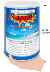 Nature's Formula Inulation label emphasizes purity and certifications for trusted quality