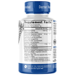 Nature's Fusions NMN packaging showing 60 capsules for NAD+ support