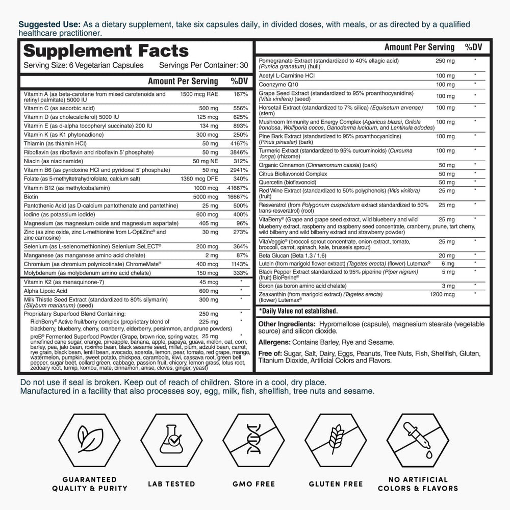 Nature's Lab supplement with zinc and chromium for metabolism and immune support.