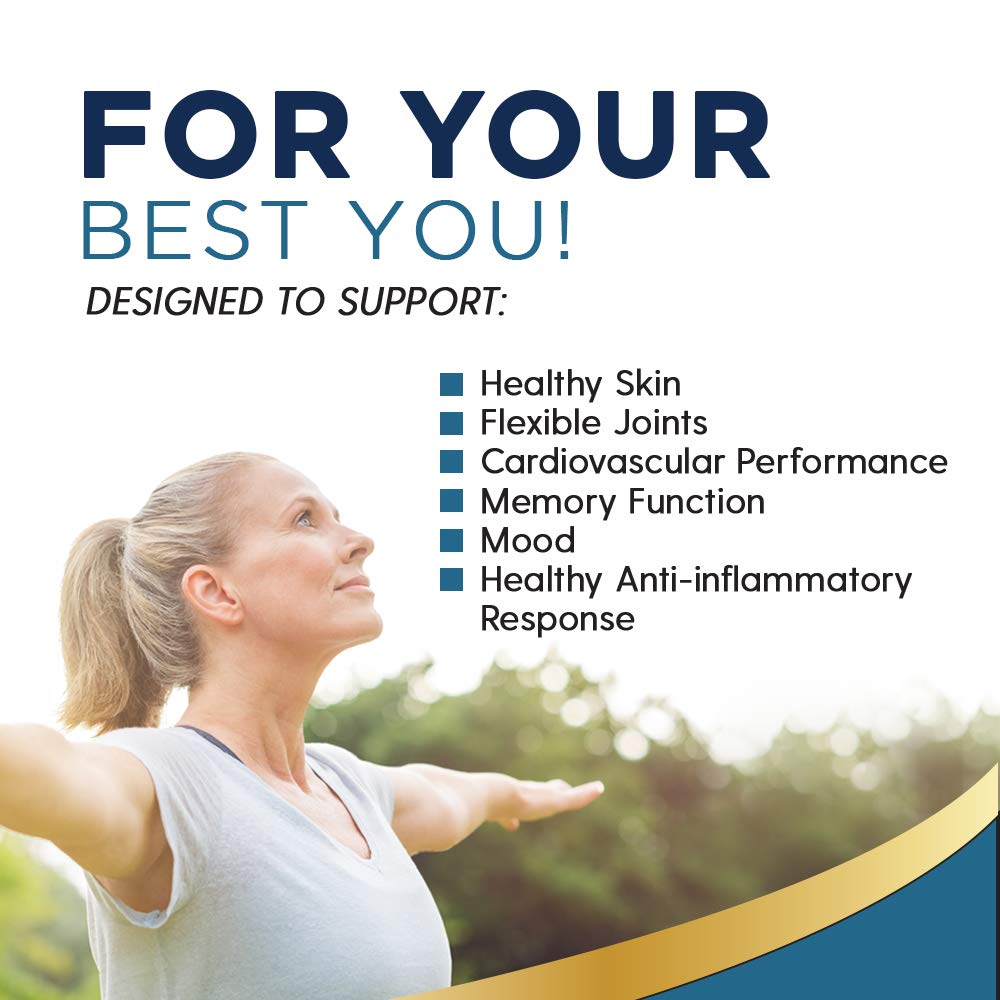 Nature's Life Total EFA bottle pour shows easy daily dosing for wellness.