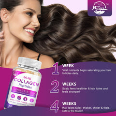 Nature's Live ingredients sources grass-fed highlight multiple collagen types.