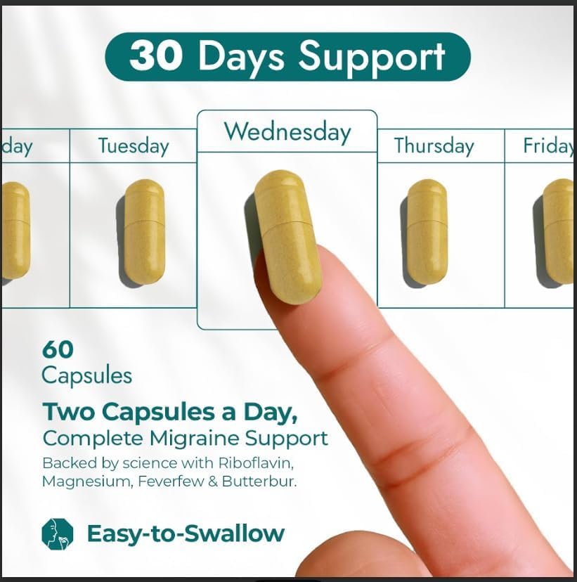 Nature's Nectar magnesium cap detail emphasizes minerals for overall wellness and daily support
