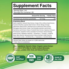 Nature’s NutriWave Flash Burn ingredient closeup, highlighting Maca and Green Tea in the formula.