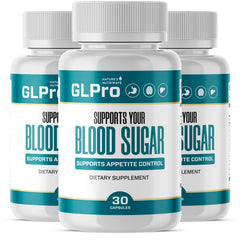 Nature's NutriWave GLPro bottle front showing a compact daily wellness option