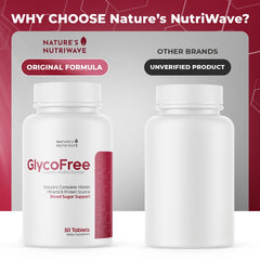 Nature’s NutriWave GlycoFree daily-use dosing supports routine wellness.
