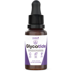 Nature's NutriWave Glycotide bottle front view for a daily wellness routine.