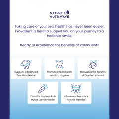 Provadent label highlights USA-made probiotic formula for teeth and gums